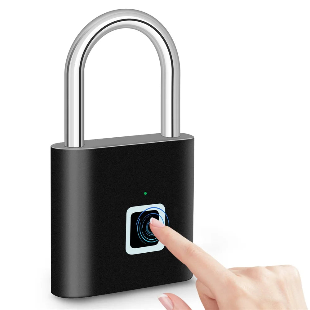Fingerprint smart lock with keyless access